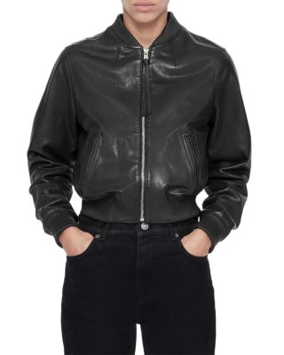 Orlen Leather Bomber Jacket
