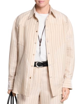 Austin Striped Cotton Blend Shirt