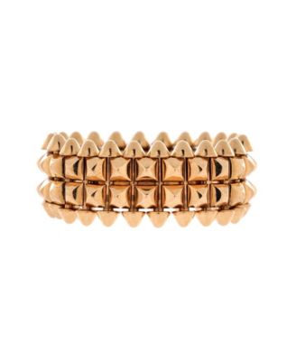  Clash de Cartier 2 Row Ring 18K Rose Gold