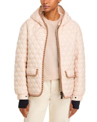 Valfassa Mountain Quilted Hooded Short Down Jacket
