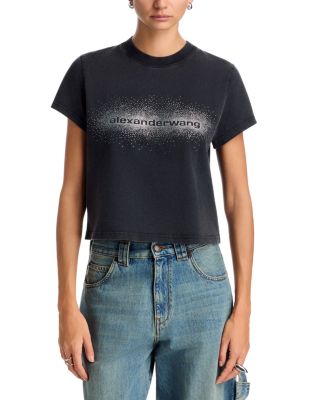 Shrunken Cropped Hotfix Logo Tee