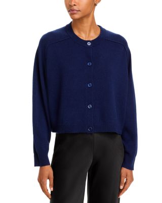 Cashmere Crewneck Cardigan