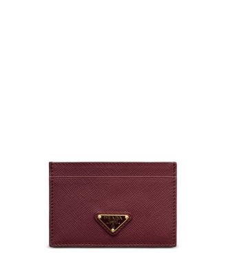  Saffiano Leather Card Holder