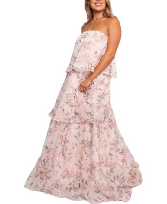  Bloom Strapless Maxi Dress