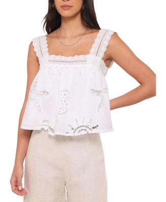  Aideen Eyelet Top
