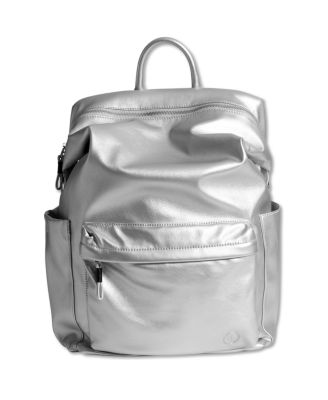  Karma Large Faux Leather Backpack