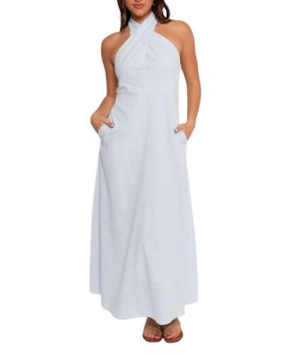  Betsy Halterneck Maxi Dress