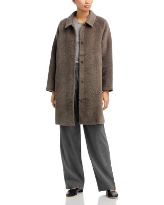 Classic Collar Raglan Sleeve Coat