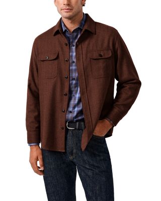 Moore Wool Mulberry Overshirt