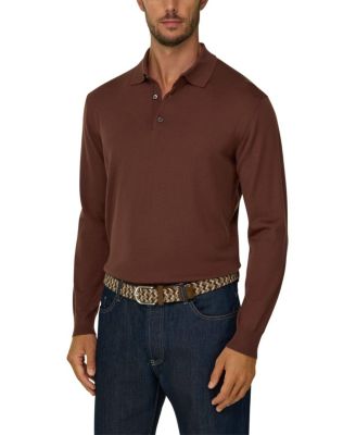 Knitted Merino Polo Shirt