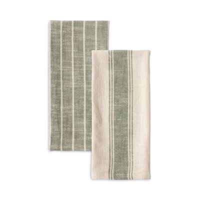 Firenze Natural Washed Dish Towels, Set of 2