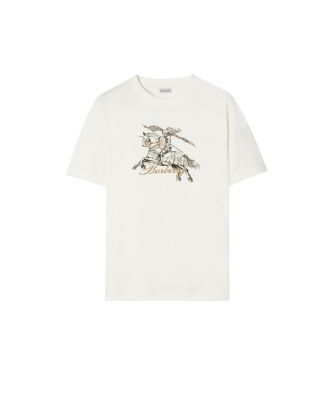  Etched Knight Cotton T-shirt