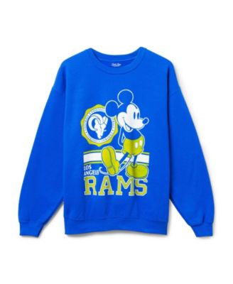  Unisex NFL Los Angeles Rams Mickey Crew Fleece
