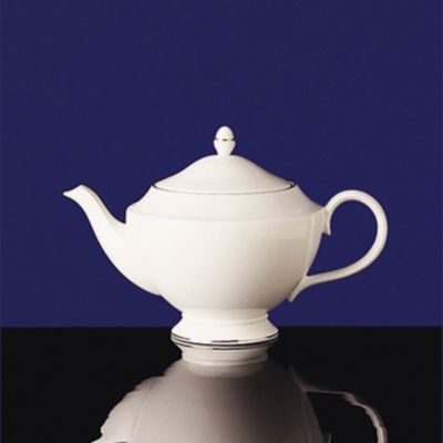 Wedgwood Signet Platinum Teapot | Bloomingdale