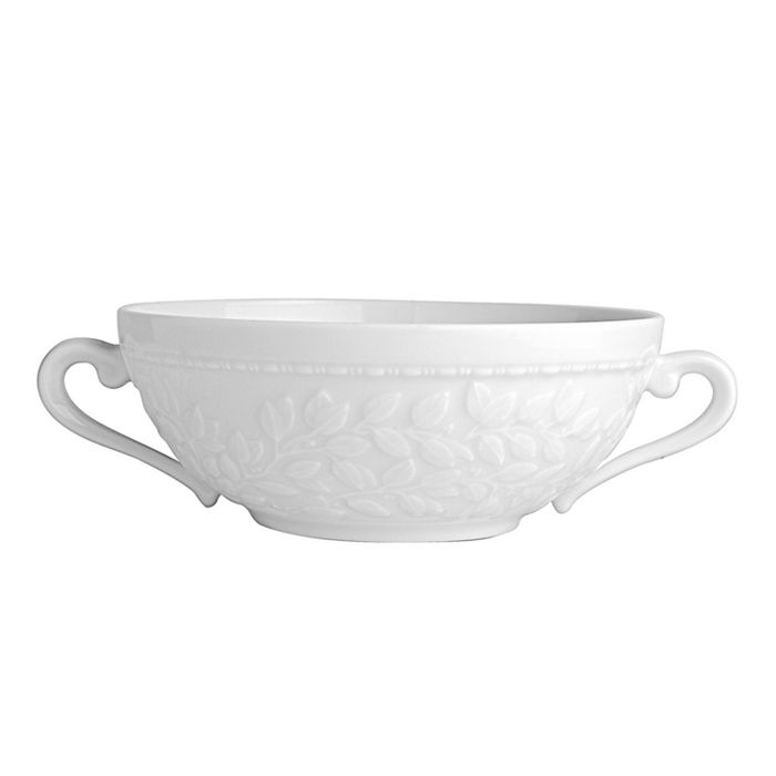 Bernardaud Louvre Cream Soup Cup In White