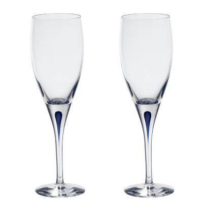 Intermezzo Blue Set of 2 Claret Wine Glasses