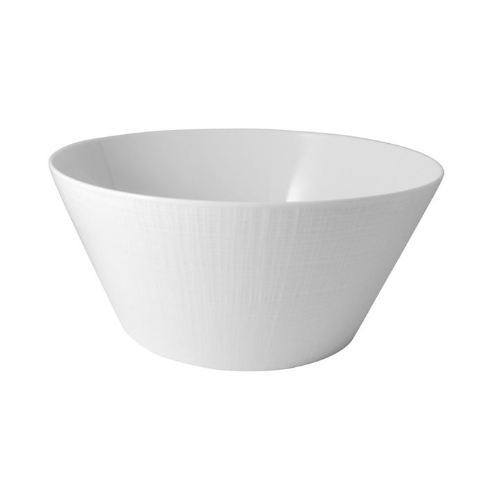 Bernardaud - Organza White Salad Bowl
