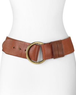 ralph lauren women's leather belt