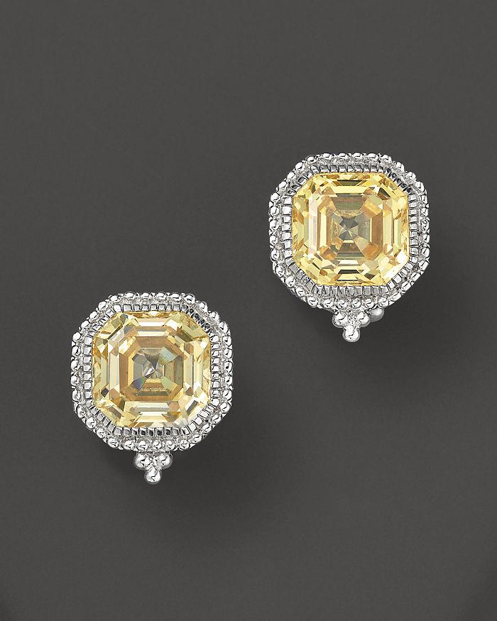 Judith ripka cheap canary earrings