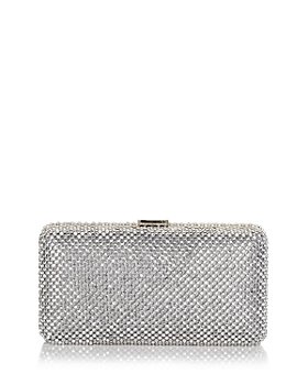 bang relieve Glamor Exclusive Metallic Silver Clutches and Bags | Bloomingdale's
