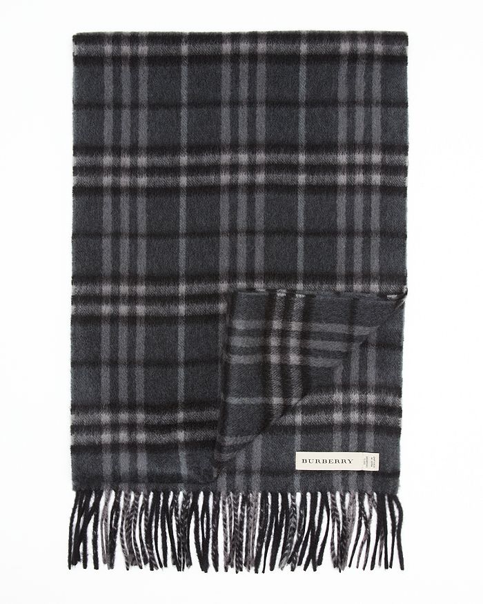 Burberry Icon Cashmere Check Muffler Bloomingdale s