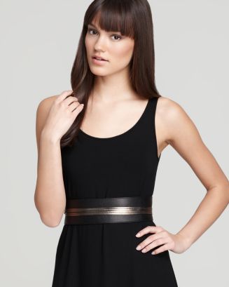 Eileen Fisher Italian Leather Obi Belt | Bloomingdale display picture 1