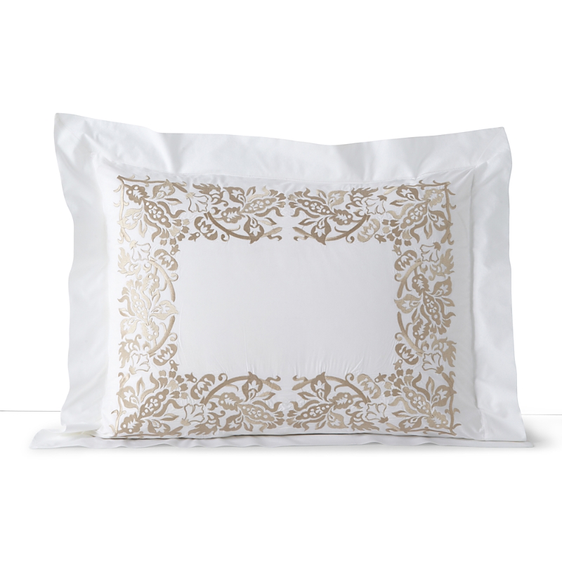 Sferra Saxon Standard Sham In Champagne