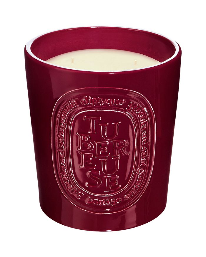 Shop Diptyque Red Tuberuese (tuberose) Large Scented Candle