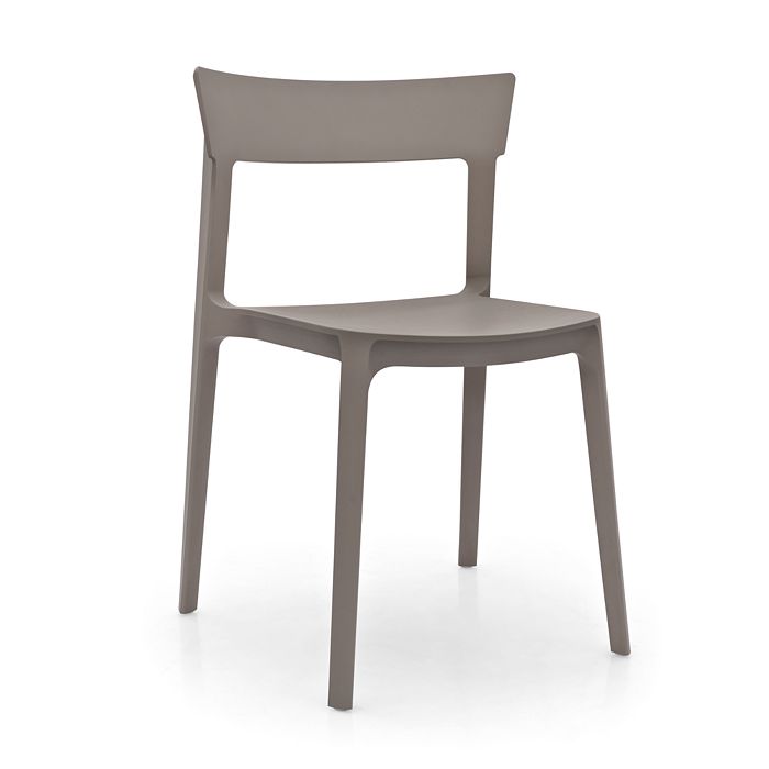 Calligaris Skin Side Chair In Taupe