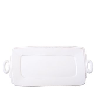 VIETRI Lastra Handled Rectangular Platter