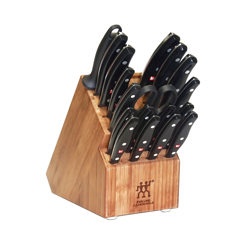 Zwilling J.a. Henckels Twin Signature 19-piece Knife Block Set In Silver
