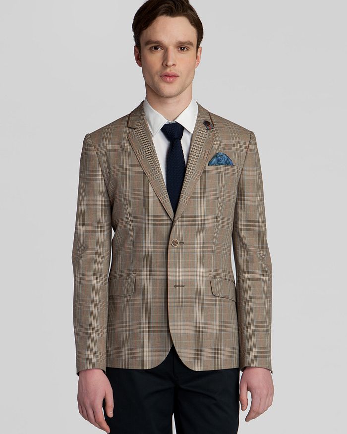 Ted baker plaid on sale coat