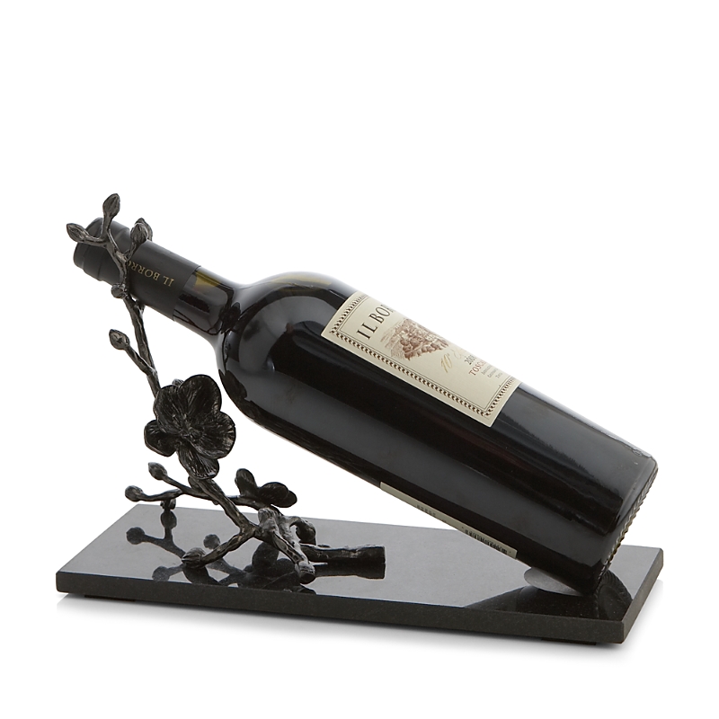 Michael Aram Black Orchid Wine Rest In Black