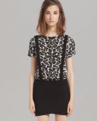 Maje - Mini Jumper Skirt