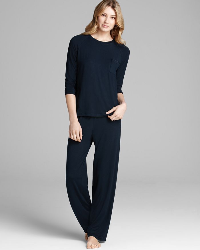 Midnight by Carole Hochman Scoop Neck Pajama Sets for Women