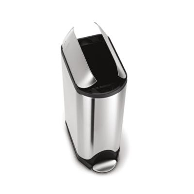 45 Liter Butterfly Lid Kitchen Trash Can