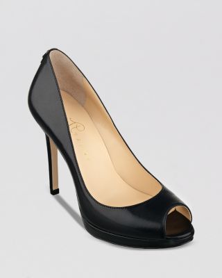 Ivanka trump black heels best sale