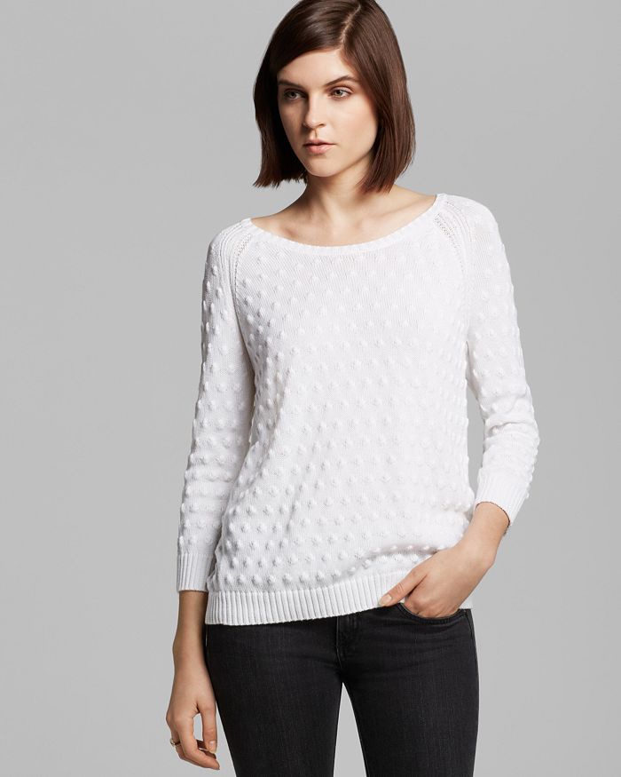 Autumn cashmere popcorn sweater outlet