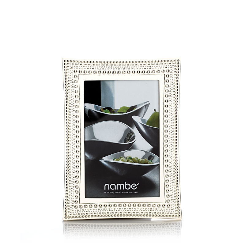 Nambe Beaded Frame, 4 x 6
