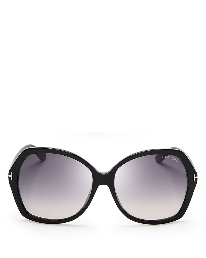 Tom Ford Women's Carola Oversized Sunglasses, 60mm | Bloomingdale's