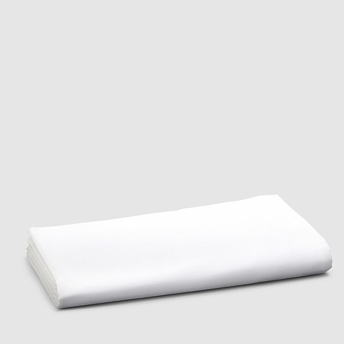 Matouk Nocturne Sateen Flat Sheet, Full/queen In White