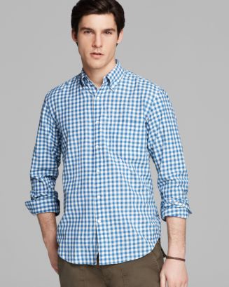 Gant Madras Gingham Check Button-Down Shirt - Slim Fit | Bloomingdale's
