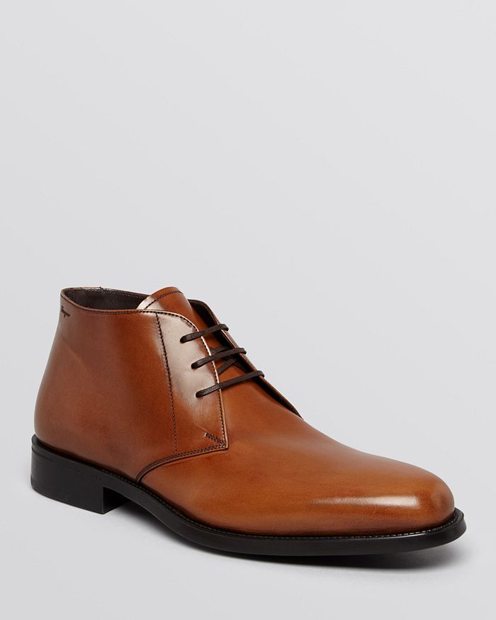 salvatore ferragamo chukka boots