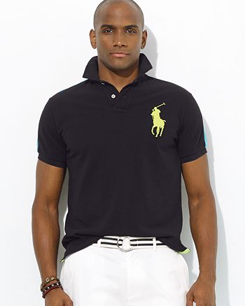 Polo Ralph Lauren Pieced Mesh Polo Shirt | Bloomingdale's
