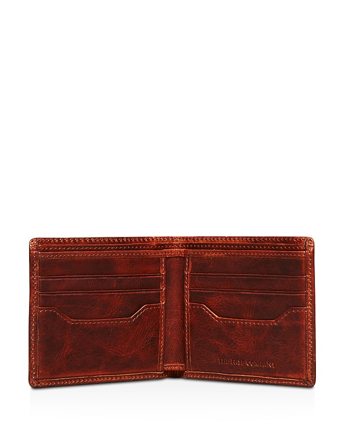 Shop Frye Logan Bi-fold Wallet In Cognac