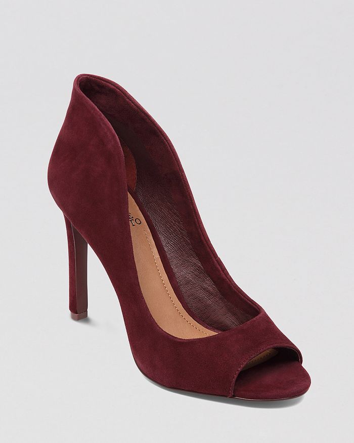 Vince camuto peep toe best sale pumps