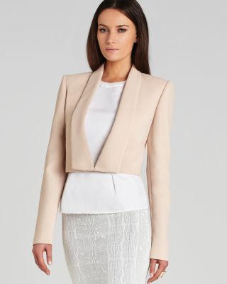 BCBGMAXAZRIA Blazer Emerson Crop Bloomingdale s