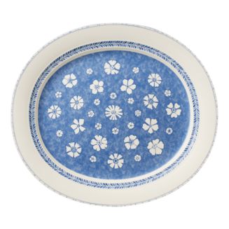 Villeroy & Boch Farmhouse Touch Blue Flowers Oval Platter | Bloomingdale's