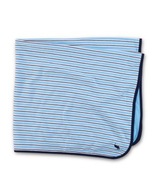Ralph Lauren - Infant Boys' Striped Blanket - Baby