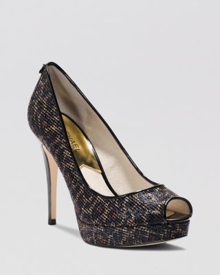 michael michael kors york platform pumps